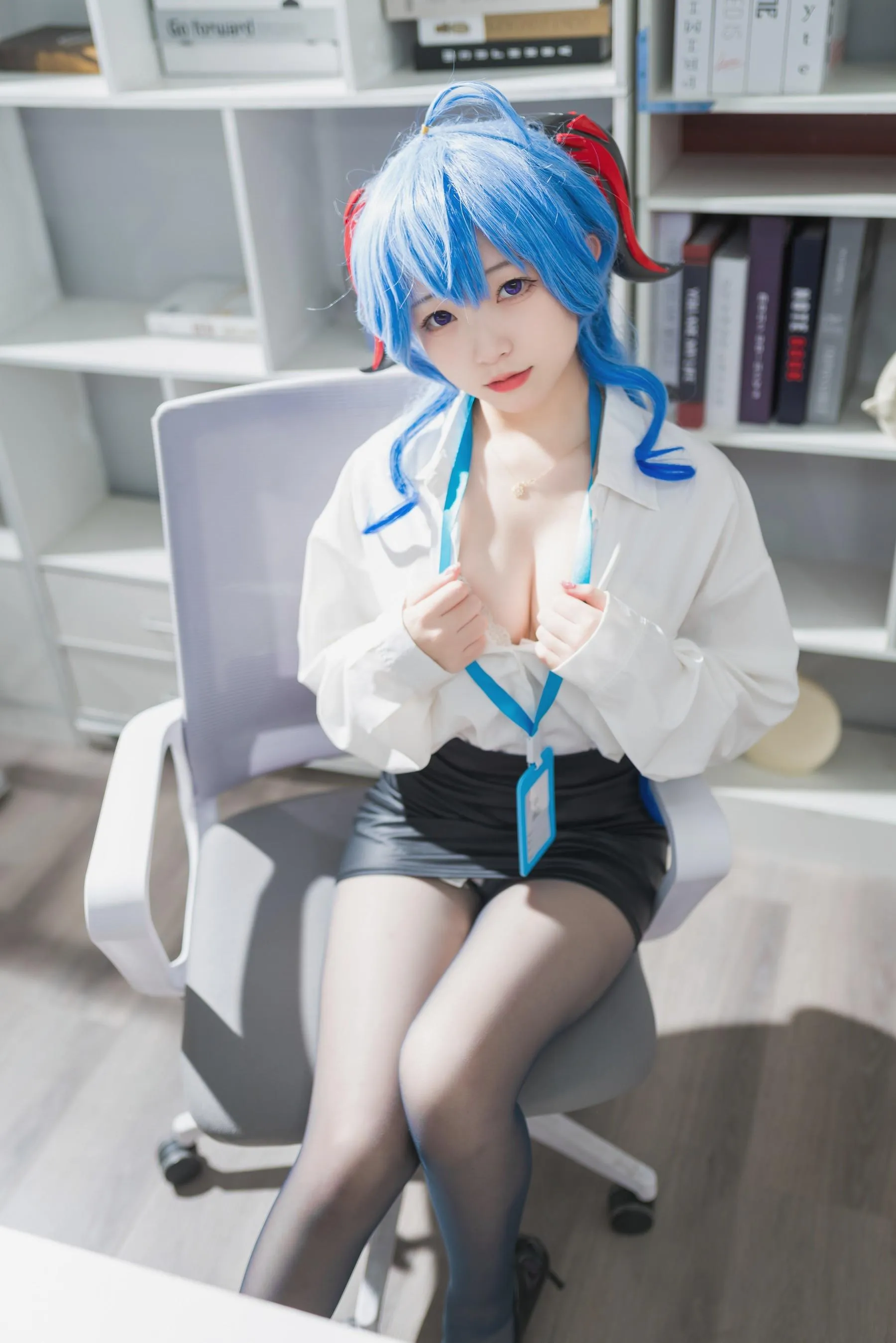 花铃 – NO.20 甘雨秘书 [48P]插图7